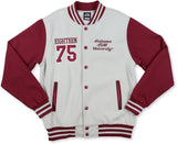 Big Boy Alabama A&M Bulldogs S2 Mens Fleece Jacket [Grey]