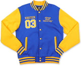 Big Boy Albany State Golden Rams S2 Mens Fleece Jacket [Royal Blue]