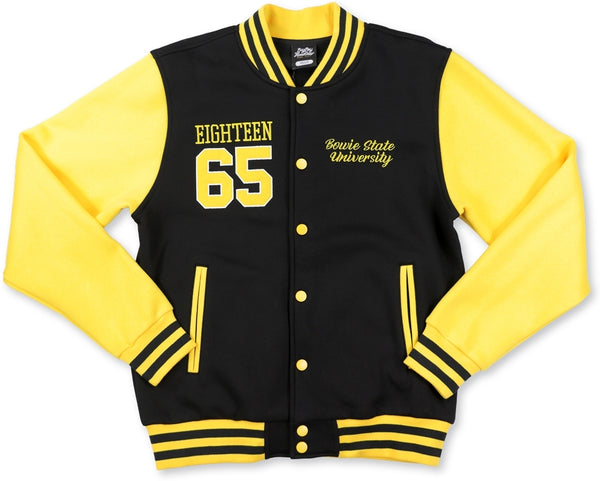 Big Boy Bowie State Bulldogs S2 Mens Fleece Jacket [Black]