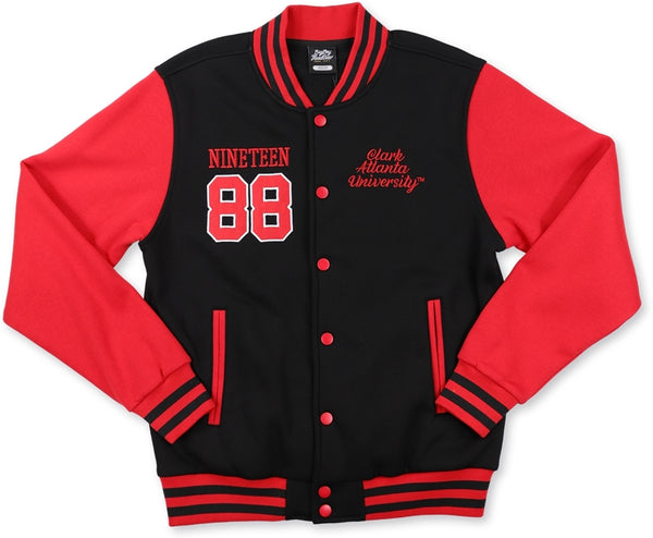 Big Boy Clark Atlanta Panthers S2 Mens Fleece Jacket [Black]