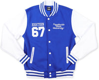 Big Boy Fayetteville State Broncos S2 Mens Fleece Jacket [Royal Blue]