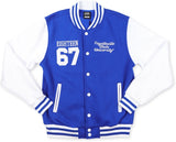 Big Boy Fayetteville State Broncos S2 Mens Fleece Jacket [Royal Blue]