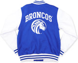 Big Boy Fayetteville State Broncos S2 Mens Fleece Jacket [Royal Blue]