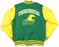 Big Boy Kentucky State Thorobreds S2 Mens Fleece Jacket [Green]