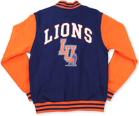 Big Boy Langston Lions S2 Mens Fleece Jacket [Navy Blue]