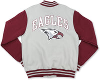 Big Boy North Carolina Central Eagles S2 Mens Fleece Jacket [Grey]
