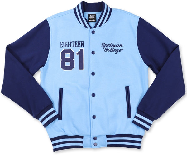 Big Boy Spelman Jaguars S2 Adult Fleece Jacket [Sky Blue]