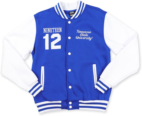 Big Boy Tennessee State Tigers S2 Mens Fleece Jacket [Royal Blue]