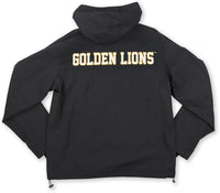 Big Boy Arkansas At Pine Bluff Golden Lions S9 Adult Windbreaker Jacket [Black]