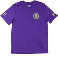 Big Boy Omega Psi Phi Divine 9 S17 Dry Fit Tee [Purple]