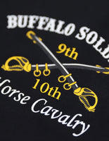 Big Boy Buffalo Soldiers S17 Adult Dry Fit Tee [Black]