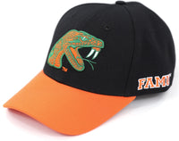 Big Boy Florida A&M Rattlers S150 Adult Ball Cap [Black]