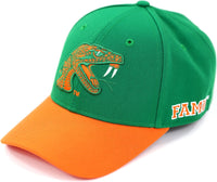Big Boy Florida A&M Rattlers S150 Adult Ball Cap [Green]