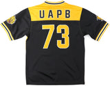 Big Boy Arkansas At Pine Bluff Golden Lions Adult Football Jersey [Black]