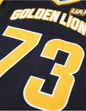 Big Boy Arkansas At Pine Bluff Golden Lions Adult Football Jersey [Black]