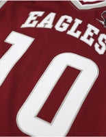 Big Boy North Carolina Central Eagles S16 Adult Football Jersey [Maroon]