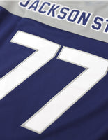 Big Boy Jackson State Tigers S16 Adult Football Jersey [Navy Blue]
