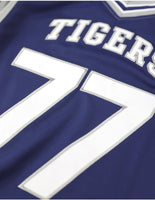 Big Boy Jackson State Tigers S16 Adult Football Jersey [Navy Blue]