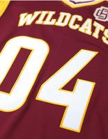 Big Boy Bethune-Cookman Wildcats Adult Football Jersey [Crimson Red]