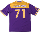 Big Boy Alcorn State Braves S16 Adult Football Jersey [Purple]