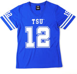 Big Boy Tennessee State Tigers S2 Womens Football Jersey Tee [Royal Blue]