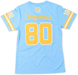 Big Boy Southern Jaguars S2 Womens Football Jersey Tee [Sky Blue]