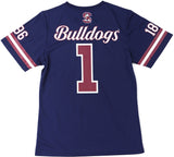 Big Boy South Carolina State Bulldogs S2 Womens Football Jersey Tee [Navy Blue]