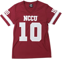 Big Boy North Carolina Central Eagles S2 Womens Football Jersey Tee [Maroon]