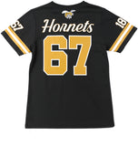Big Boy Alabama State Hornets S2 Womens Football Jersey Tee [Black]