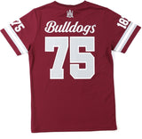 Big Boy Alabama A&M Bulldogs S2 Womens Football Jersey Tee [Maroon]
