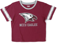 Big Boy North Carolina Central Eagles S6 Womens Cropped Tee [Maroon]