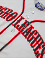 Big Boy Negro Leagues Baseball Museum NLBM S5 Commemorative Adult Baseball Jersey [Grey]