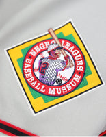 Big Boy Negro Leagues Baseball Museum NLBM S5 Commemorative Adult Baseball Jersey [Grey]