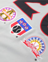 Big Boy Negro Leagues Baseball Museum NLBM S5 Commemorative Adult Baseball Jersey [Grey]
