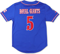 Big Boy Brooklyn Royal Giants S5 Adult Baseball Jersey [Royal Blue]