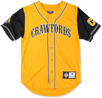 Big Boy Pittsburgh Crawfords S5 Adult Baseball Jersey [Gold]