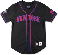 Big Boy New York Black Yankees S5 Adult Baseball Jersey [Black]