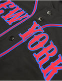 Big Boy New York Black Yankees S5 Adult Baseball Jersey [Black]