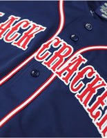 Big Boy Atlanta Black Crackers S5 Adult Baseball Jersey [Navy Blue]