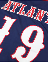 Big Boy Atlanta Black Crackers S5 Adult Baseball Jersey [Navy Blue]