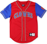 Big Boy Indianapolis Clowns Adult Baseball Jersey [Red]