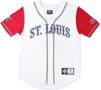 Big Boy St. Louis Stars S5 Adult Baseball Jersey [White]