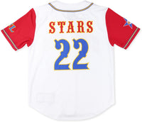 Big Boy St. Louis Stars S5 Adult Baseball Jersey [White]