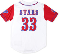 Big Boy Philadelphia Stars S5 Adult Baseball Jersey [White]