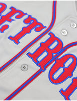 Big Boy Detroit Stars S5 Adult Baseball Jersey [Grey]