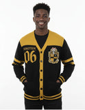 Big Boy Alpha Phi Alpha Divine 9 S8 Sweater Cardigan [Black]