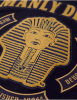 Big Boy Alpha Phi Alpha Divine 9 S8 Sweater Cardigan [Black]
