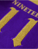Big Boy Omega Psi Phi Divine 9 S8 Sweater Cardigan [Purple]