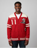 Big Boy Kappa Alpha Psi Divine 9 S8 Sweater Cardigan [Crimson Red]