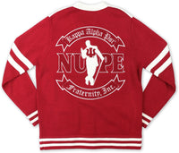 Big Boy Kappa Alpha Psi Divine 9 S8 Sweater Cardigan [Crimson Red]